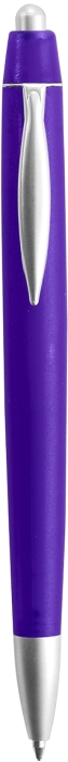 NERO transparentní kuličkové pero, fialové