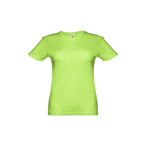 NICOSIA WOMEN. Dámské sportovní tričko, fluorescenční zelená, L