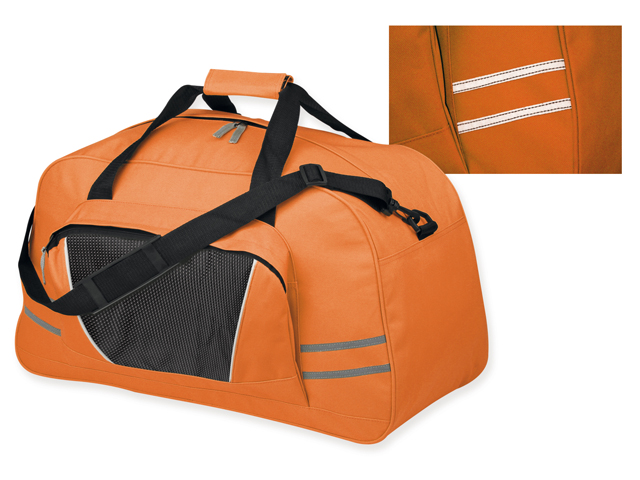 NORMAN polyesterová cestovní taška, 600D, Oranžová