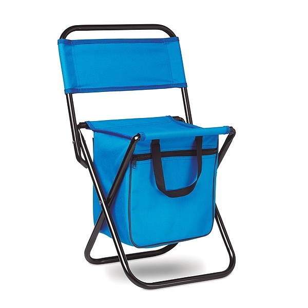 NOVARA Skládací židlička s batohem, modrá