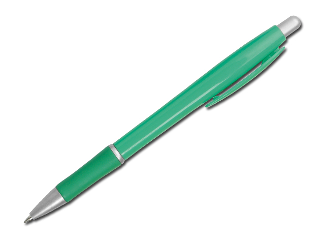OCTAVIO plastové kuličkové pero, modrá náplň, Světle zelená
