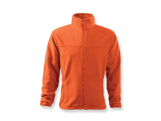 OLIVER pánská fleecová bunda, 280 g/m2, vel. S, ADLER, Oranžová