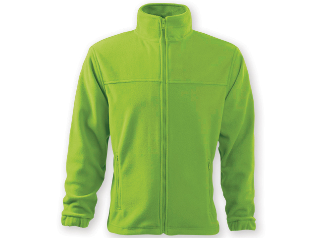 OLIVER pánská fleecová bunda, 280 g/m2, vel. S, ADLER, Limetkově zelená