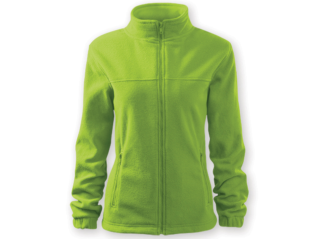 OLIVIE dámská fleecová bunda, 280 g/m2, vel. XS, ADLER, Limetkově zelená