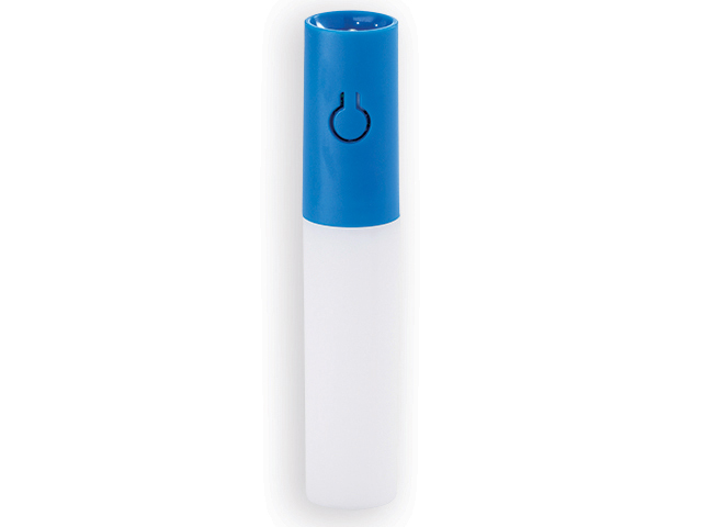 OLSON plastová 2 LED svítilna, Modrá