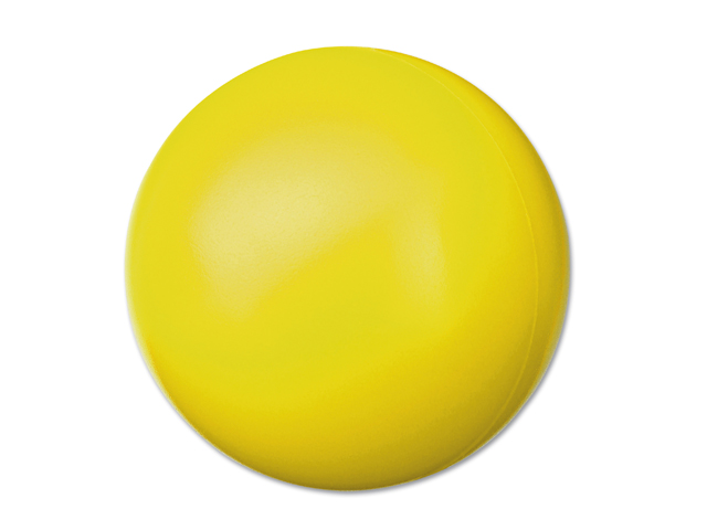 ORBIN pěnový antistresový míček, Žlutá