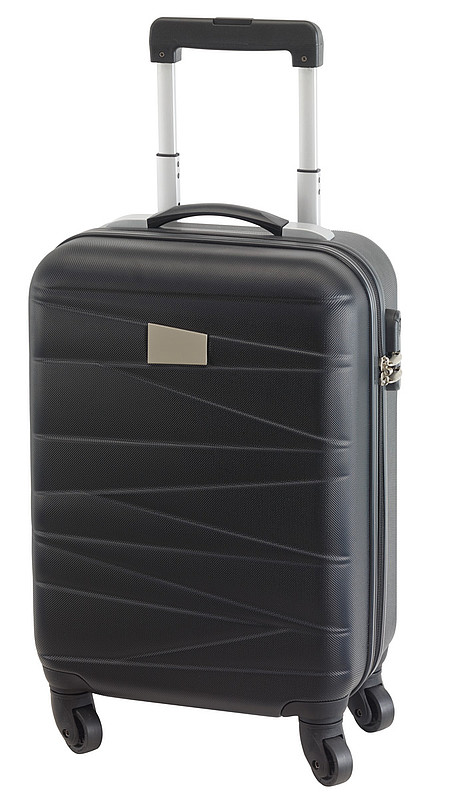 PADUNA Cestovní kufr na kolečkách, černý