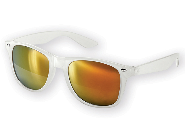PALAWAN plastové sluneční brýle, UV 400, Oranžová