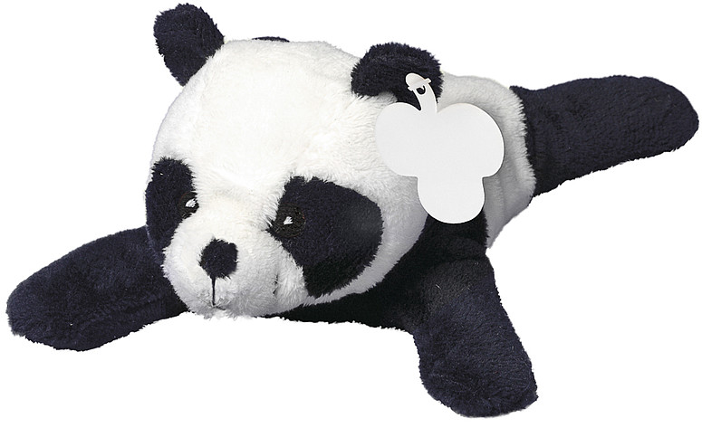 PANDA Plyšová hračka - panda s visačkou pro potisk