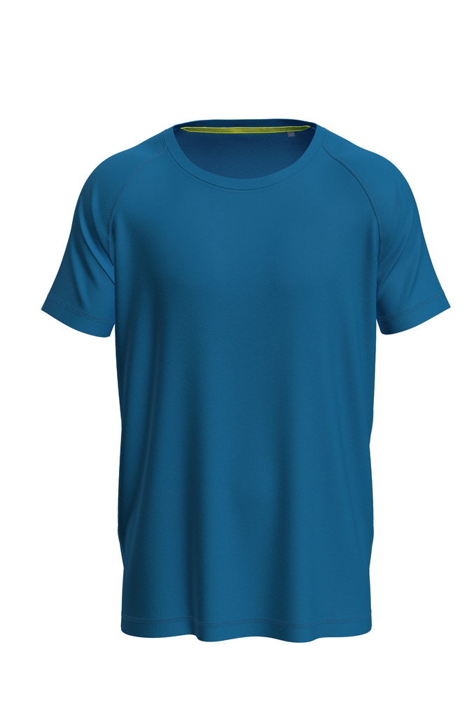 Pánské funkční tričko STEDMAN MESH RAGLAN, královská modrá, velikost S