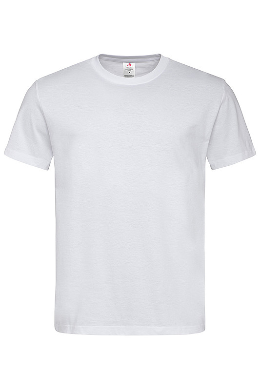 Pánské tričko STEDMAN CLASSIC-T ORGANIC MEN z bio bavlny, bílá, S