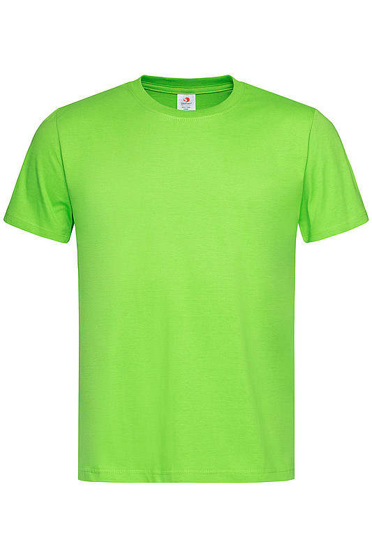 Pánské tričko STEDMAN CLASSIC -T ORGANIC MEN z bio bavlny, jasně zelená M