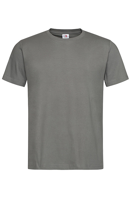 Pánské tričko STEDMAN CLASSIC -T ORGANIC MEN z bio bavlny, tmavě šedá XL