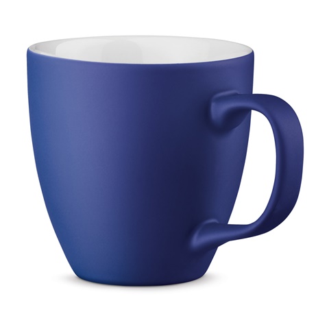královská modrá PANTHONY MAT. 450 ml hydroglazovaný porcelánový hrnek, královská modrá