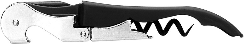 PAXTON Číšnický nerezový nůž s barevným tělem, černý