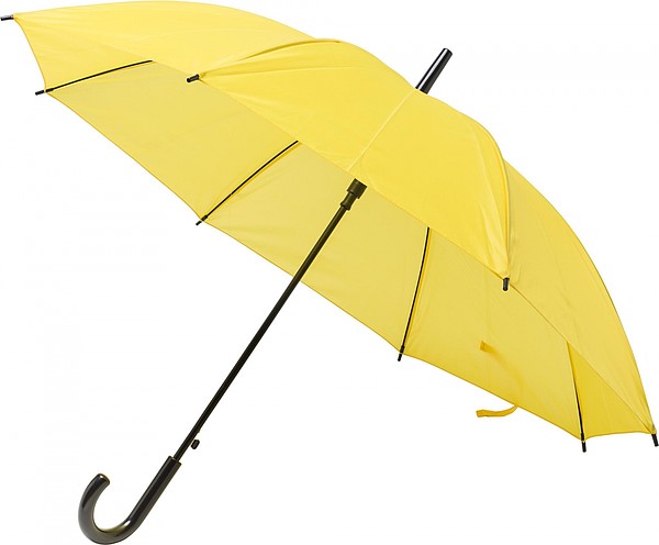PEBAN Klasický automatický deštník, pr. 100cm, žlutý