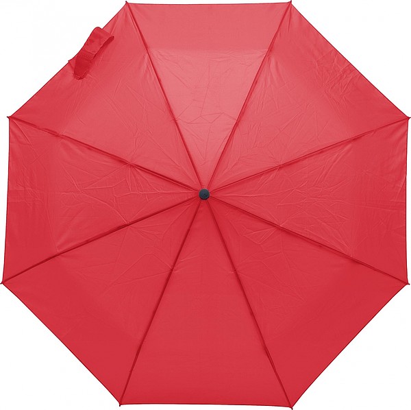 PERUSON Skládací automatický deštník, pr. 99cm, červený