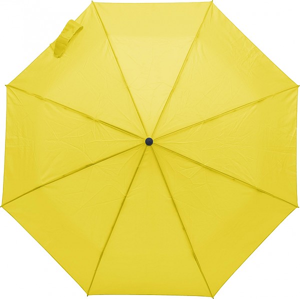 PERUSON Skládací automatický deštník, pr. 99cm, žlutý