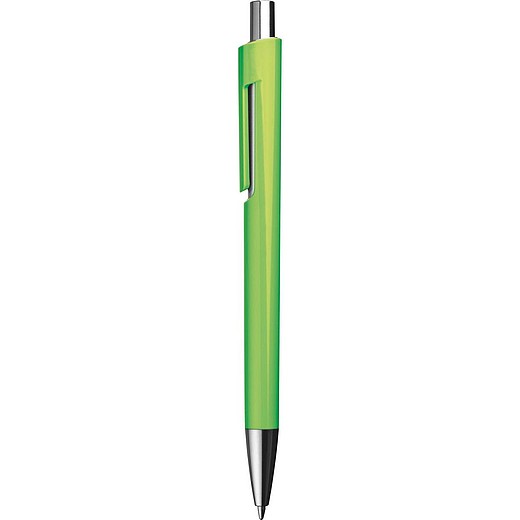 PEXO Plastové kuličkové pero, modrá náplň, zelené