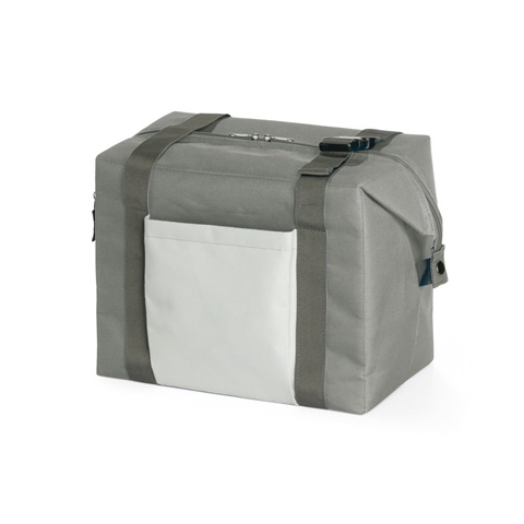 PHILADEL. Chladicí taška 16 L z materiálu polyester 600D, šedá