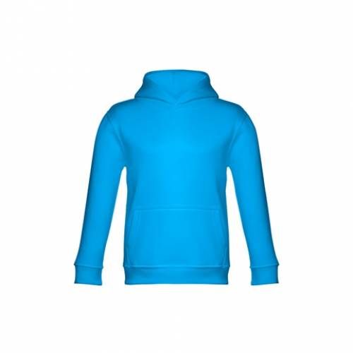 PHOENIX KIDS. Mikina pro děti (unisex), modrá aqua, 10