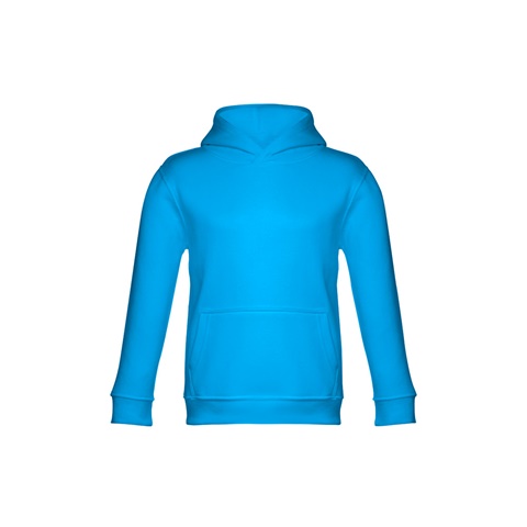 PHOENIX KIDS. Mikina pro děti (unisex), modrá aqua, 10