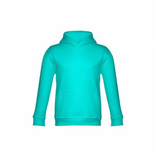 PHOENIX KIDS. Mikina pro děti (unisex), tyrkysově zelená, 10