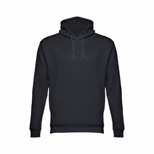 PHOENIX. Mikina (unisex) s kapucí z bavlny a polyesteru, černá, L