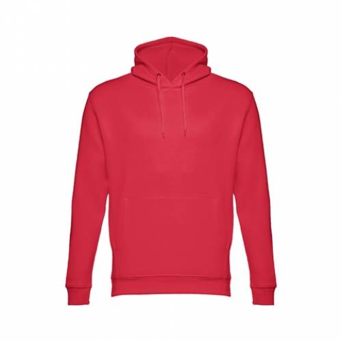 PHOENIX. Mikina (unisex) s kapucí z bavlny a polyesteru, červená, L
