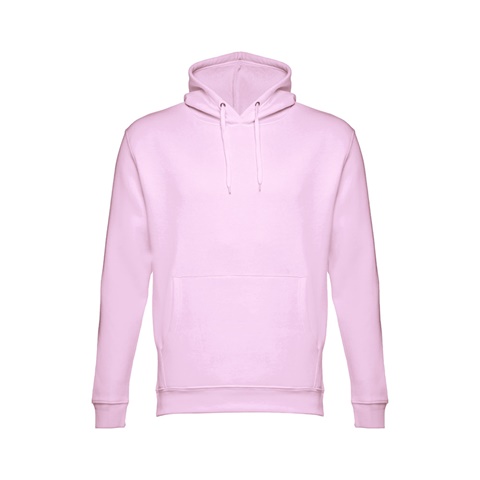Lila PHOENIX. Mikina (unisex) s kapucí z bavlny a polyesteru, lila, L
