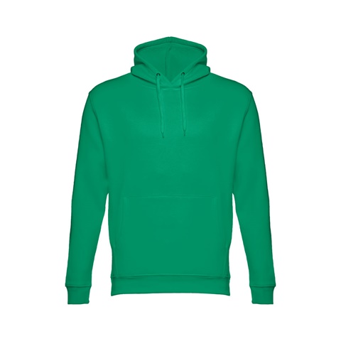 zelená PHOENIX. Mikina (unisex) s kapucí z bavlny a polyesteru, zelená, L