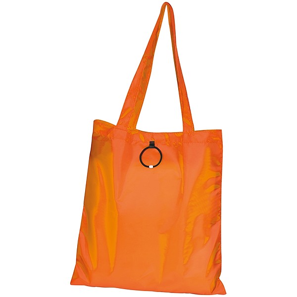 PINAR Skládací nákupní taška z polyesteru, oranžová