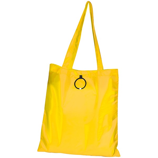 PINAR Skládací nákupní taška z polyesteru, žlutá