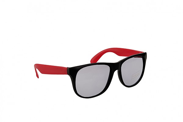 PINTANO Plastové sluneční brýle s UV 400 ochranou, červená