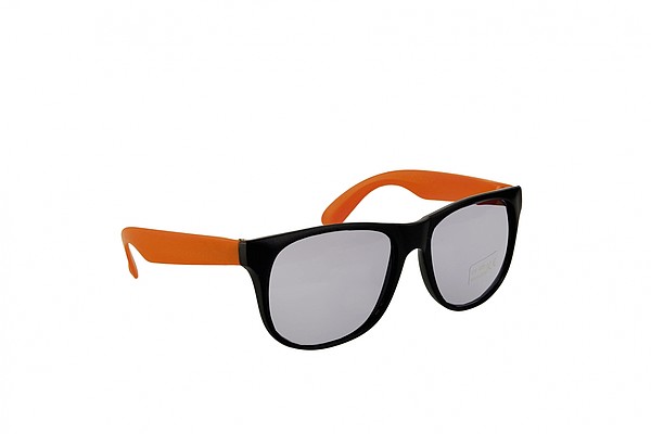 PINTANO Plastové sluneční brýle s UV 400 ochranou, oranžová