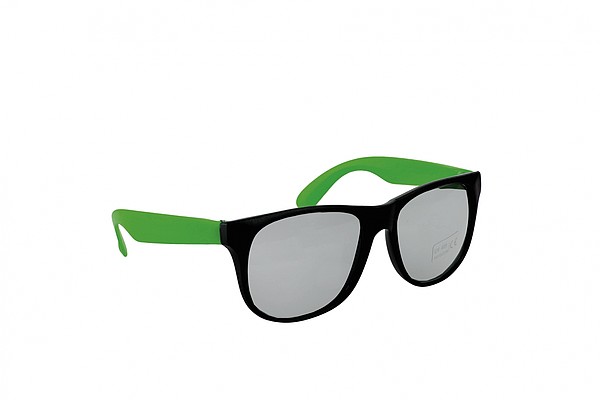 PINTANO Plastové sluneční brýle s UV 400 ochranou, zelená