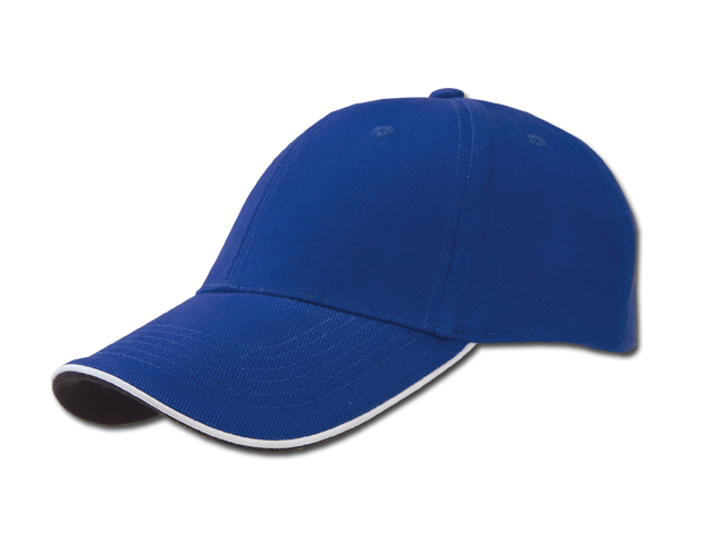 PIPING baseballová čepice, COFEE, Královská modrá