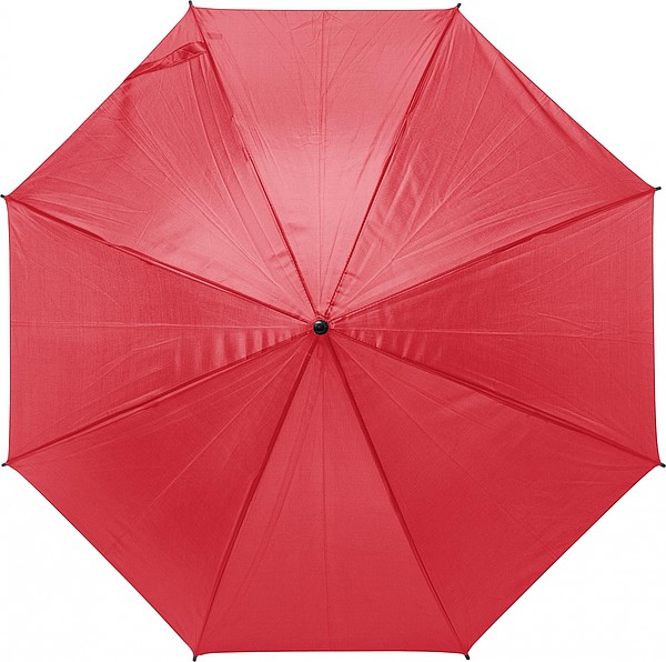 PITORESKO Klasický automatický deštník s rovnou rukojetí, pr. 105cm, červený