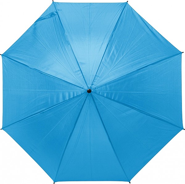 PITORESKO Klasický automatický deštník s rovnou rukojetí, pr. 105cm, světle modrý