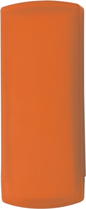 PLASTER Náplast, 5ks v plastové krabičce, oranžová