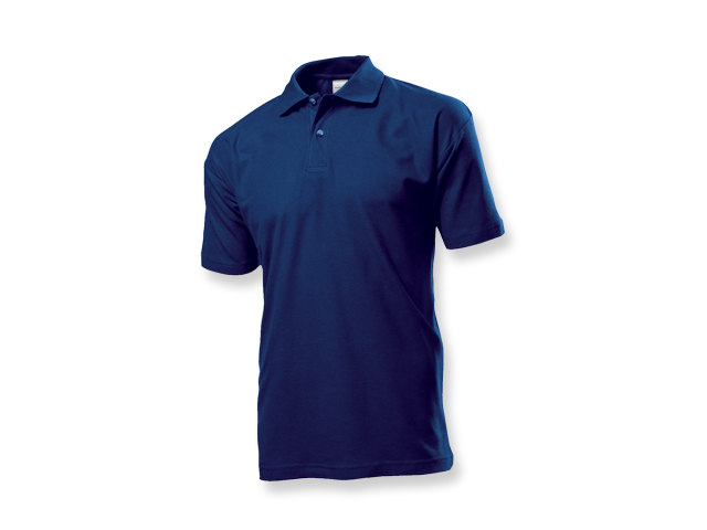 POLO MEN pánská polokošile, 170 g/m2, vel. S, STEDMAN, Modrá