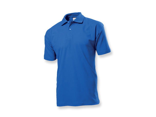 POLO MEN pánská polokošile, 170 g/m2, vel. S, STEDMAN, Královská modrá