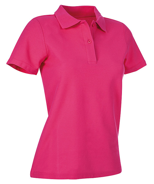 Polokošile STEDMAN POLO WOMEN jasně růžová L