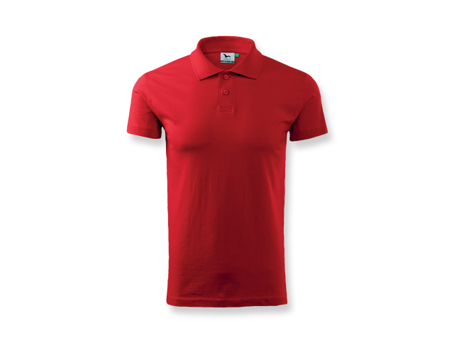 POLOSHIRT polokošile hladká 180g, vel. M, ADLER, Červená