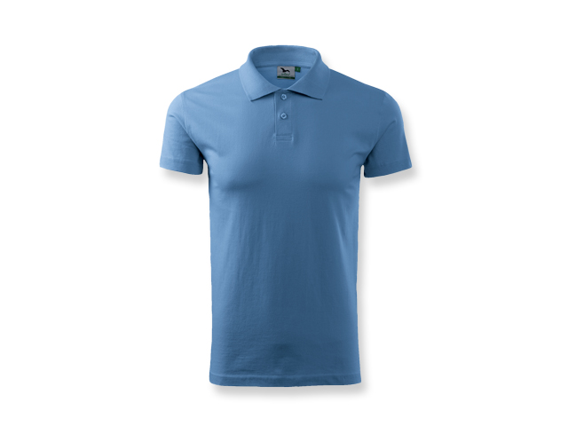 POLOSHIRT polokošile hladká 180g, vel. M, ADLER, Světle modrá