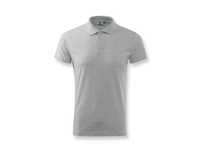 POLOSHIRT polokošile hladká 180g, vel. M, ADLER, Světle šedá