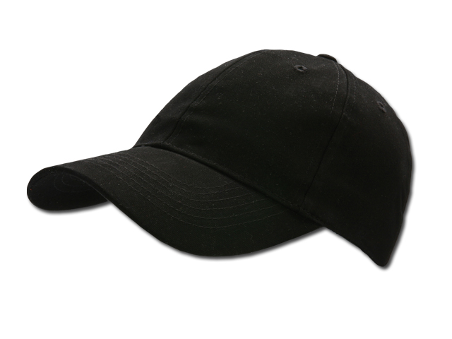 POPULAR CAP baseballová čepice, COFEE, Černá