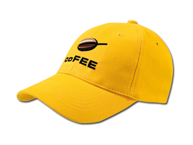 POPULAR CAP baseballová čepice, COFEE, Žlutá