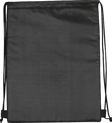 PORFA Chladicí stahovací batoh s izolační podšívkou, černý