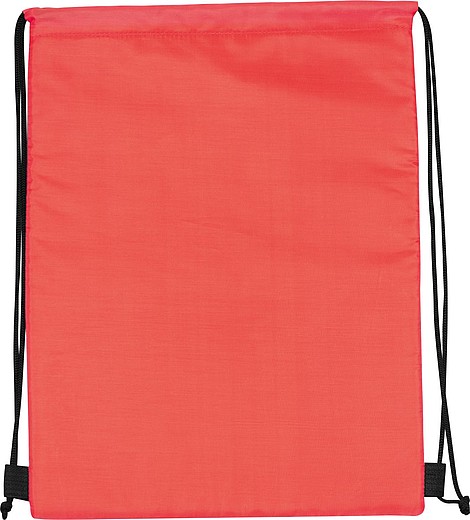 PORFA Chladicí stahovací batoh s izolační podšívkou, červený